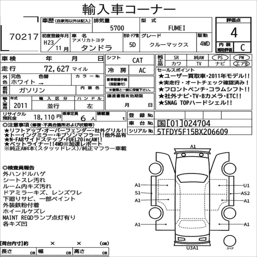Auktionsnotiz